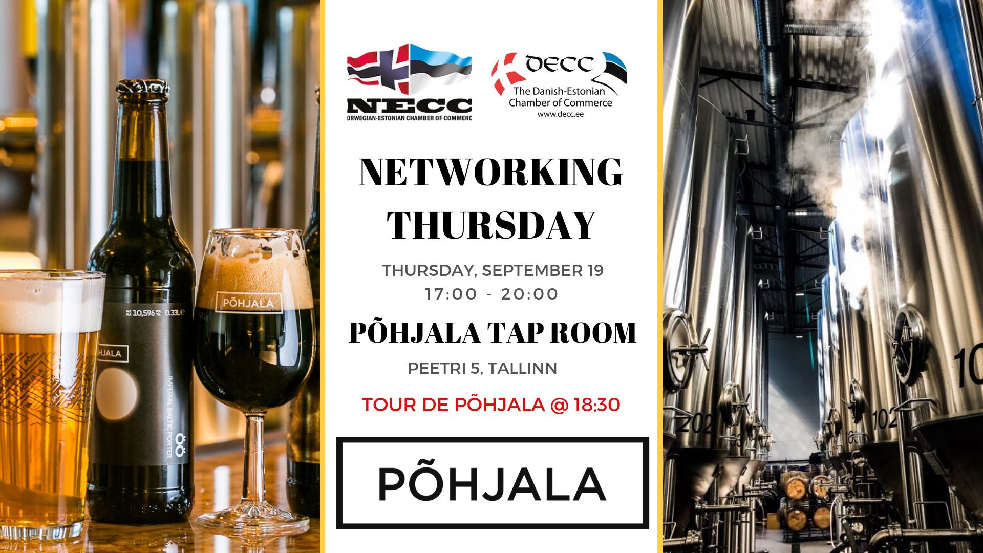 Networking Thursday @Põhjala Brewery