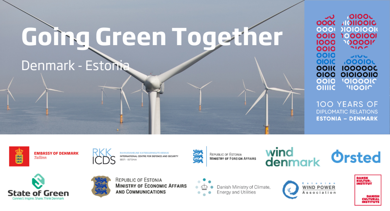 Webinar 100 Years Diplomatic Relations between Denmark and Estonia – Going Green Together