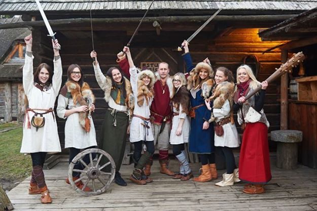 Viking village season kick-off for the Danish community